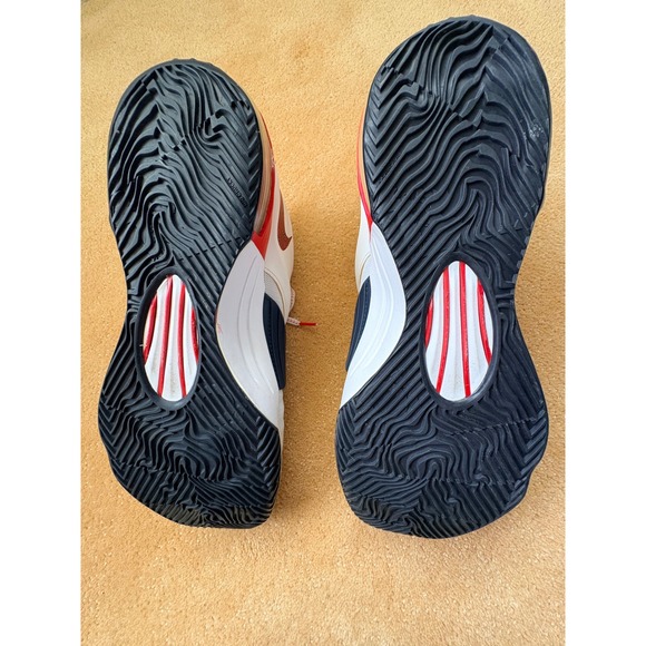 LN Nike Zoom Air KD7 #35 USA White Red M Basketball Sneaker 2014 Release Sz13 - Picture 7 of 9